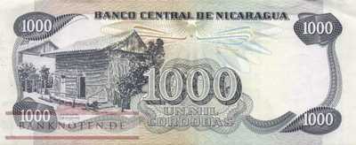 Nicaragua - 1.000  Cordobas (#145b_XF)