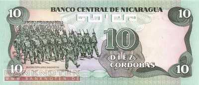 Nicaragua - 10  Cordobas (#151_UNC)