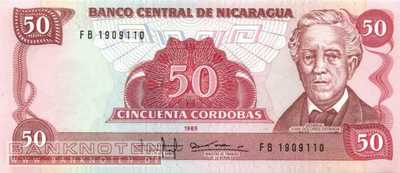 Nicaragua - 50  Cordobas (#153_UNC)