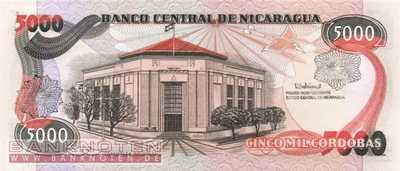 Nicaragua - 5.000  Cordobas (#157_UNC)