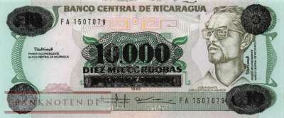 Nicaragua - 10.000  Cordobas (#158_UNC)