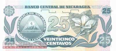 Nicaragua - 25 Centavos (#170a-U1_UNC)