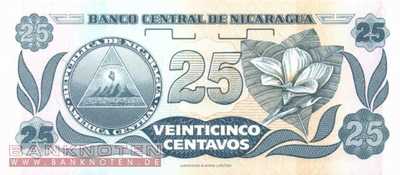 Nicaragua - 25  Centavos (#170a-U2_UNC)