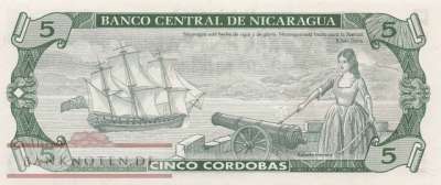 Nicaragua - 5  Cordobas (#174-U1_UNC)