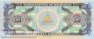 Nicaragua - 50  Cordobas (#183_UNC)