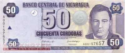 Nicaragua - 50  Cordobas (#193_UNC)