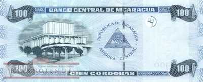 Nicaragua - 100  Cordobas (#194_UNC)