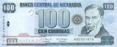 Nicaragua - 100  Cordobas (#194_UNC)