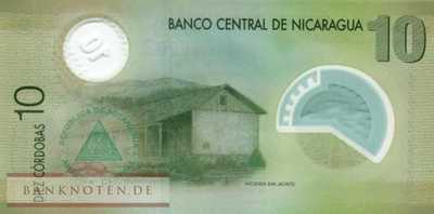 Nicaragua - 10  Cordobas (#201b_UNC)