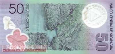 Nicaragua - 50  Cordobas - Commemorative - plastic (#207_UNC)