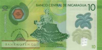 Nicaragua - 10  Cordobas (#209a_UNC)
