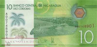 Nicaragua - 10  Cordobas (#209a_UNC)