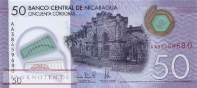 Nicaragua - 50  Cordobas (#211b_UNC)