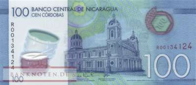 Nicaragua - 100  Cordobas - Replacement (#212aR_UNC)