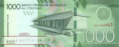 Nicaragua - 1.000  Cordobas (#215_UNC)