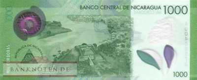 Nicaragua - 1.000  Cordobas (#218_UNC)