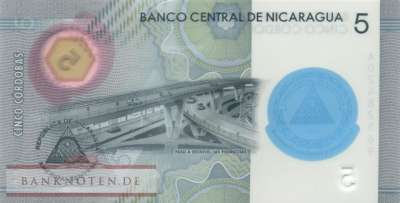 Nicaragua - 5  Cordobas (#219_UNC)