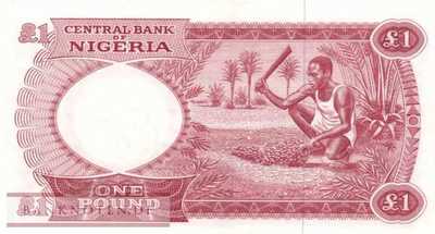 Nigeria - 1  Pound (#008_AU)