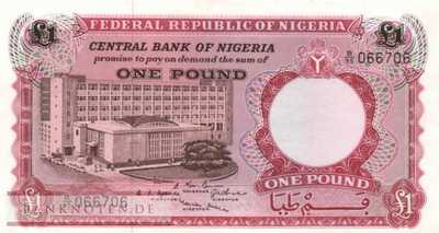 Nigeria - 1  Pound (#008_AU)