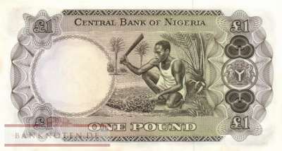 Nigeria - 1  Pound (#012a_AU)