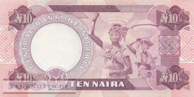 Nigeria - 10  Naira (#021c_AU)