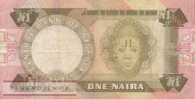Nigeria - 1  Naira (#023a_VF)