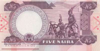Nigeria - 5  Naira (#024h-04-1_AU)