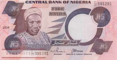 Nigeria - 5  Naira (#024h-04-1_AU)