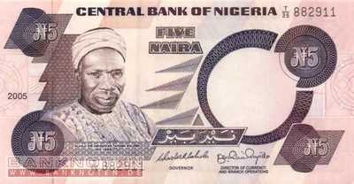 Nigeria - 5  Naira (#024j_UNC)