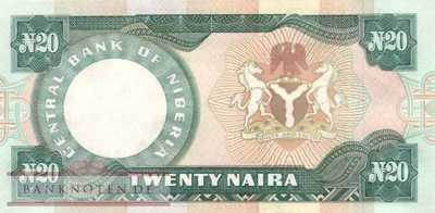 Nigeria - 20  Naira (#026c_UNC)