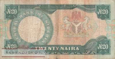 Nigeria - 20  Naira (#026e_F)