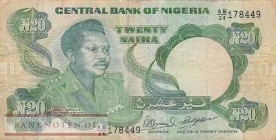 Nigeria - 20  Naira (#026e_F)