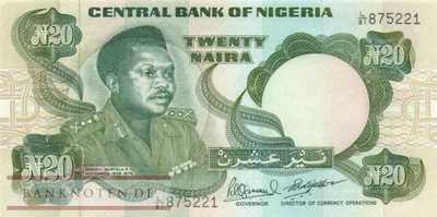 Nigeria - 20  Naira (#026f_UNC)