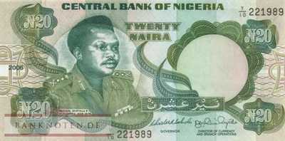 Nigeria - 20  Naira (#026k_UNC)