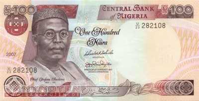 Nigeria - 100  Naira (#028h_UNC)