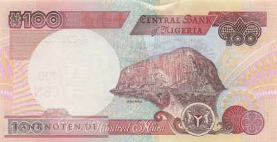 Nigeria - 100  Naira (#028o_UNC)