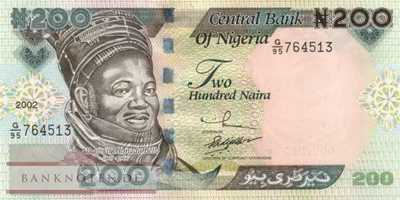Nigeria - 200  Naira (#029a-02_UNC)