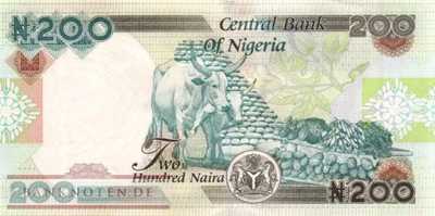 Nigeria - 200  Naira (#029o_UNC)