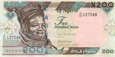 Nigeria - 200  Naira (#029p_UNC)