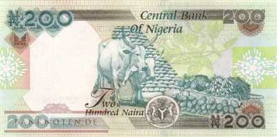 Nigeria - 200  Naira (#029r_UNC)