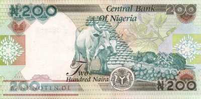 Nigeria - 200  Naira (#029t_UNC)
