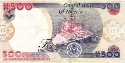 Nigeria - 500  Naira (#030i_UNC)