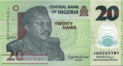 Nigeria - 20  Naira (#034u_UNC)
