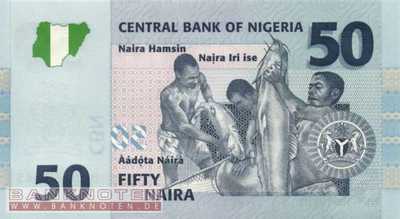 Nigeria - 50  Naira (#035a_UNC)