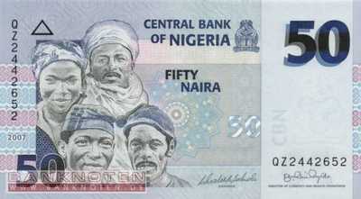 Nigeria - 50  Naira (#035b-2_UNC)