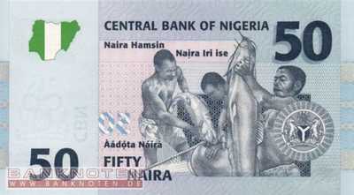 Nigeria - 50  Naira (#035b_UNC)