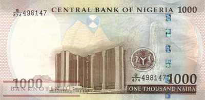 Nigeria - 1.000  Naira (#036c_UNC)