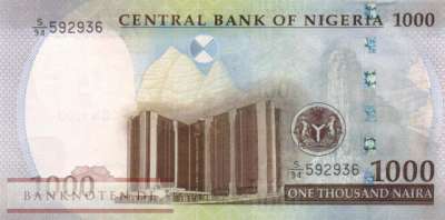 Nigeria - 1.000  Naira (#036t_UNC)