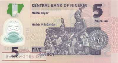 Nigeria - 5  Naira (#038d_UNC)