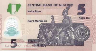 Nigeria - 5  Naira (#038i_UNC)